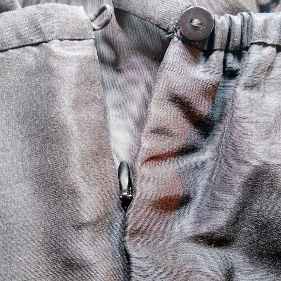 French Laundry M black silk ankle pants - Picture 14 of 14